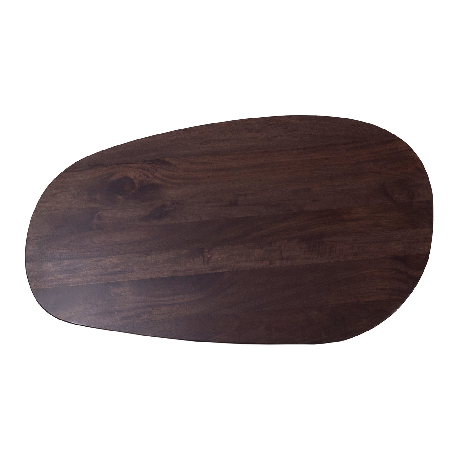 Organic Shape Solid Wood Black
