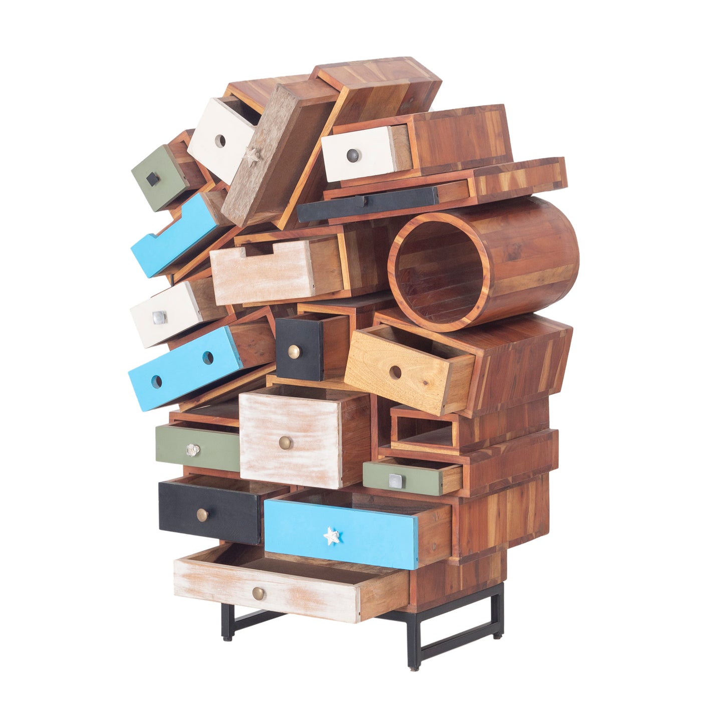 Colorful Artistic Chest of Drawers