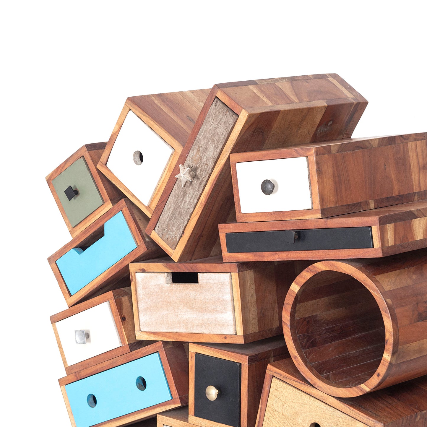 Colorful Artistic Chest of Drawers