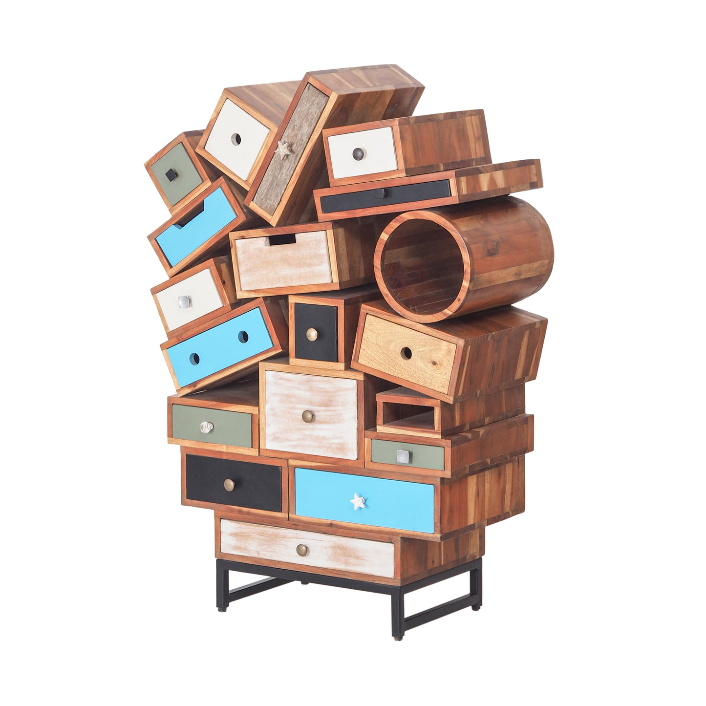 Colorful Artistic Chest of Drawers