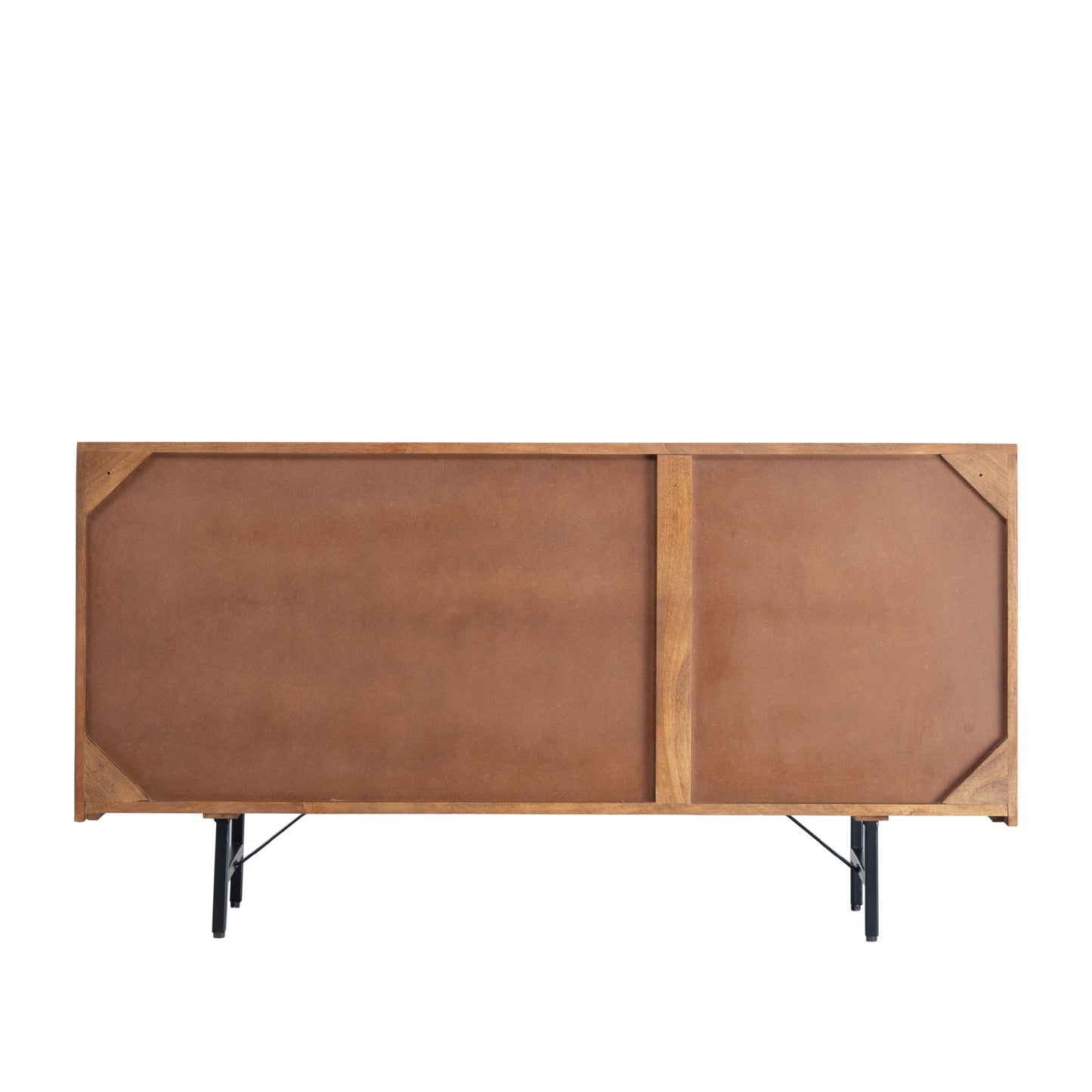 Fluted Wood Sideboard