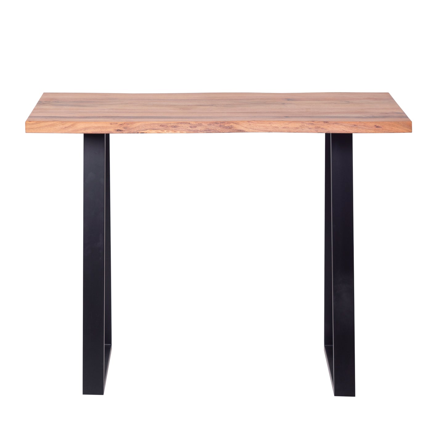 Industrial Solid Wood Bar Table