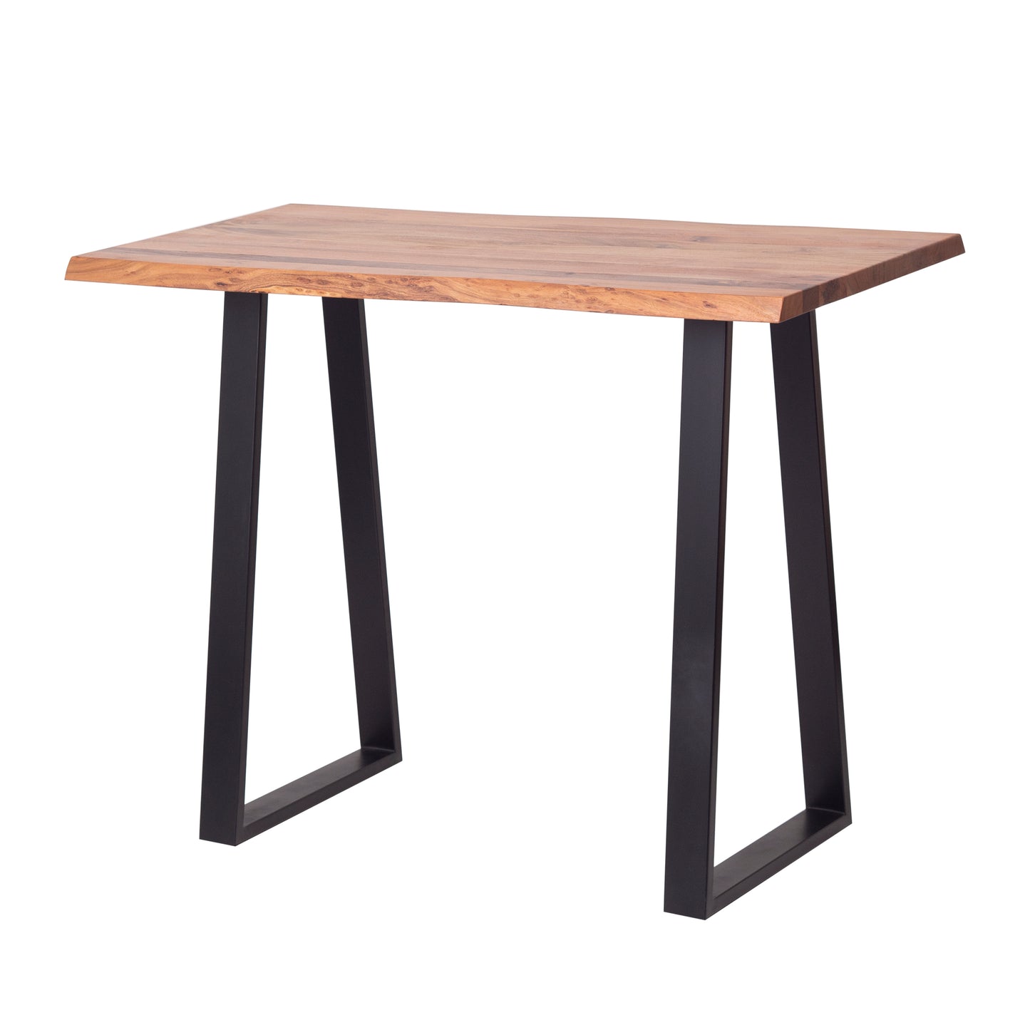 Industrial Solid Wood Bar Table