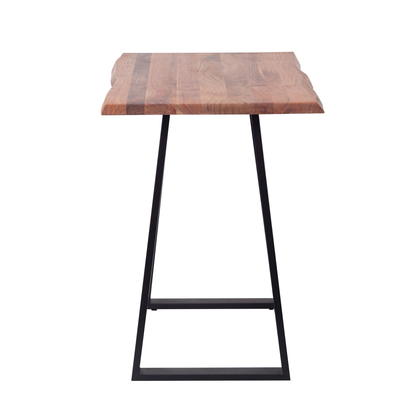 Industrial Solid Wood Bar Table