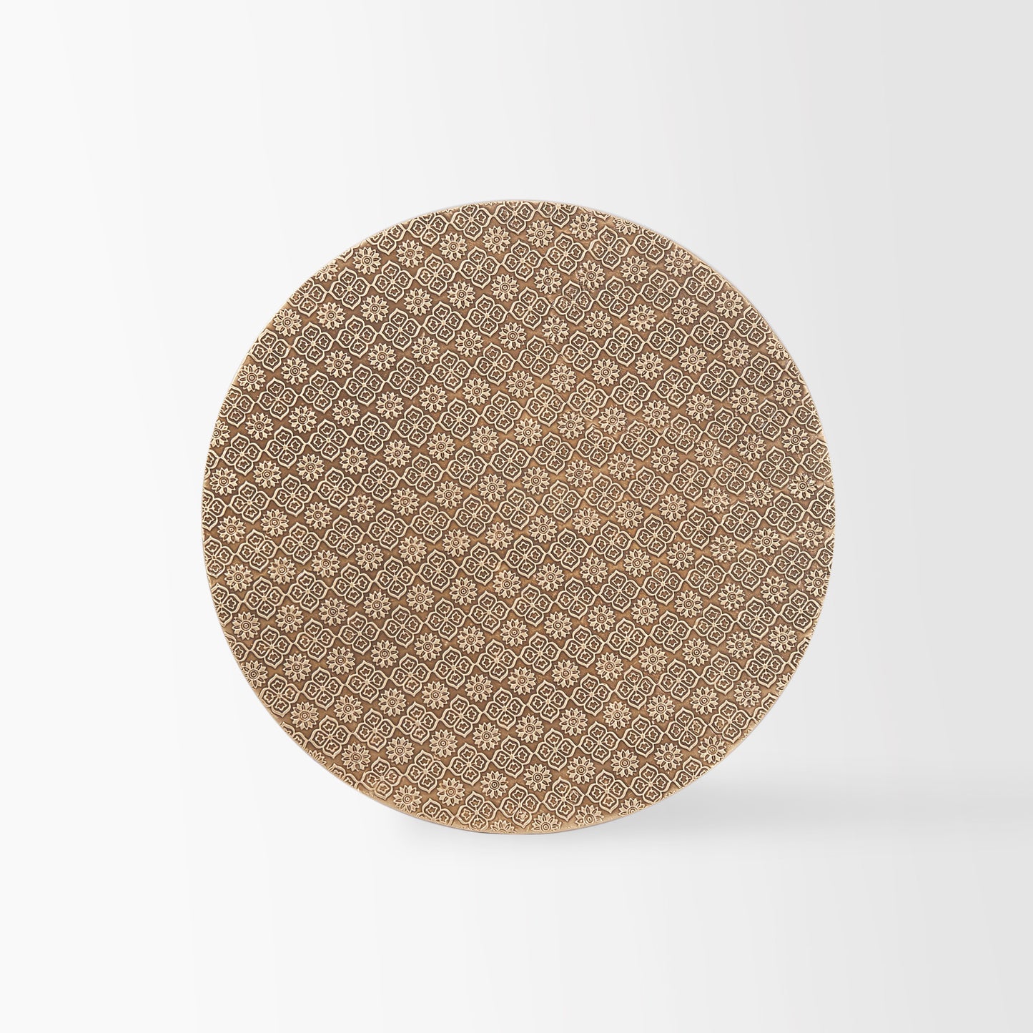 Metal Cladding Side Table