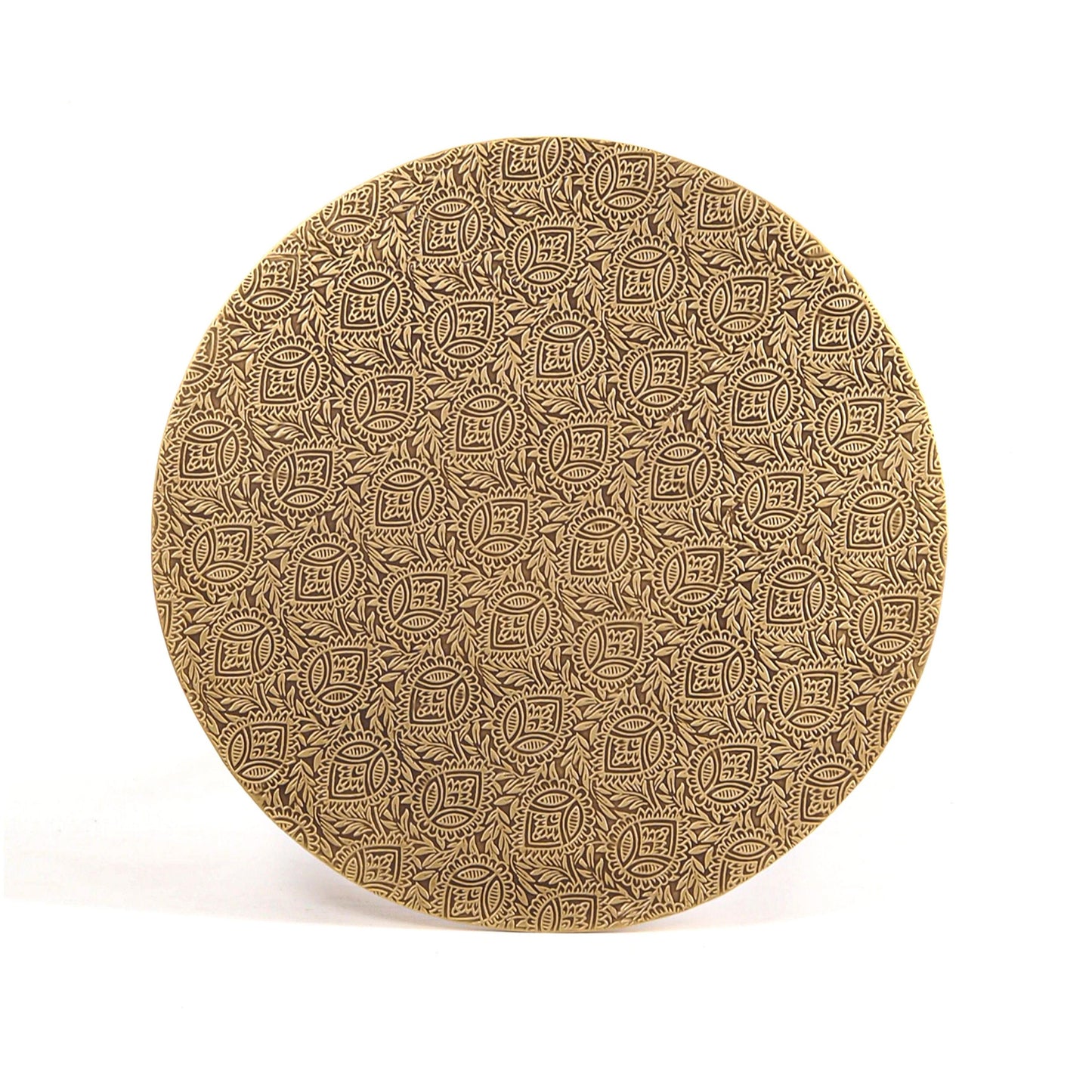 Brass-Copper cladding Side Table