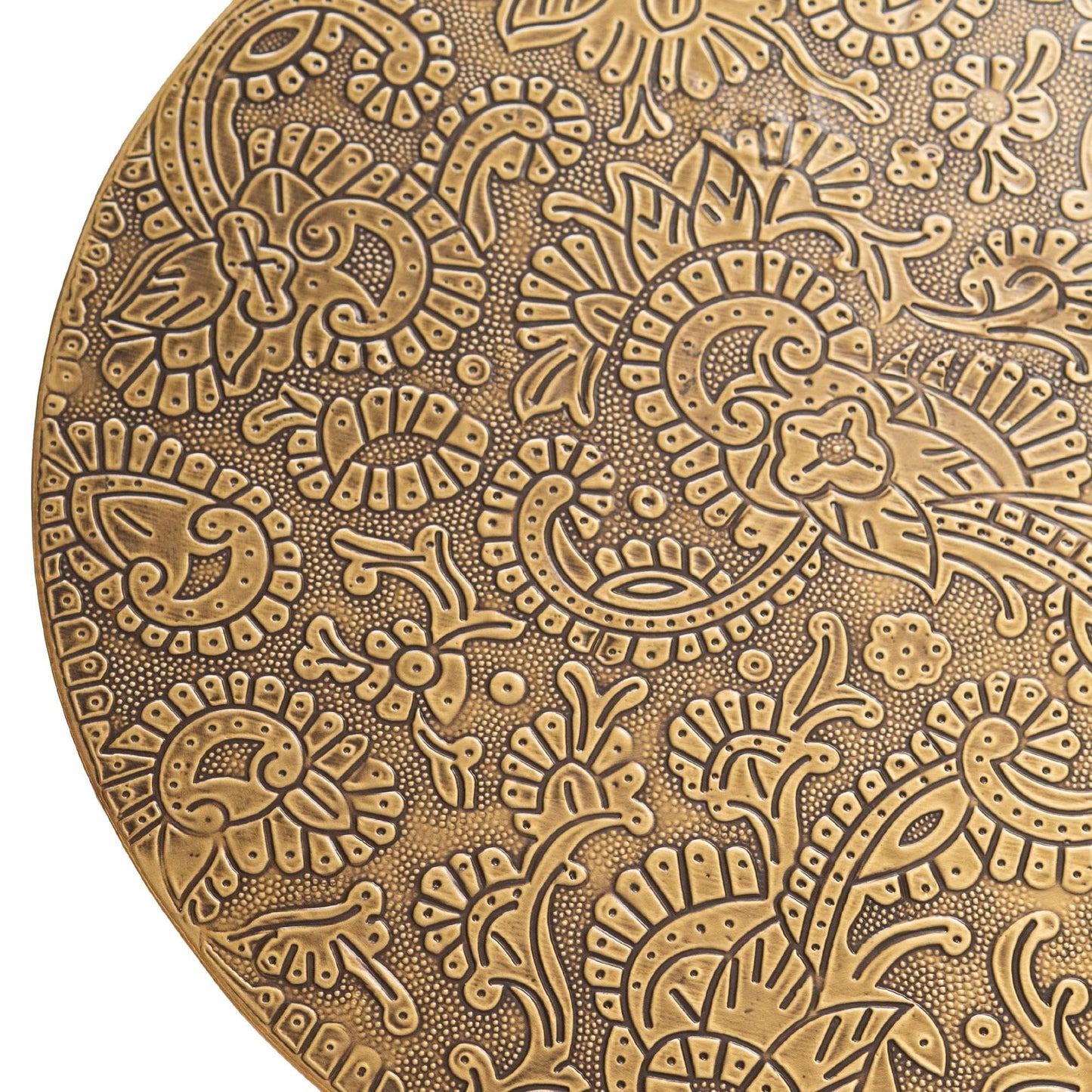 Brass Side Table