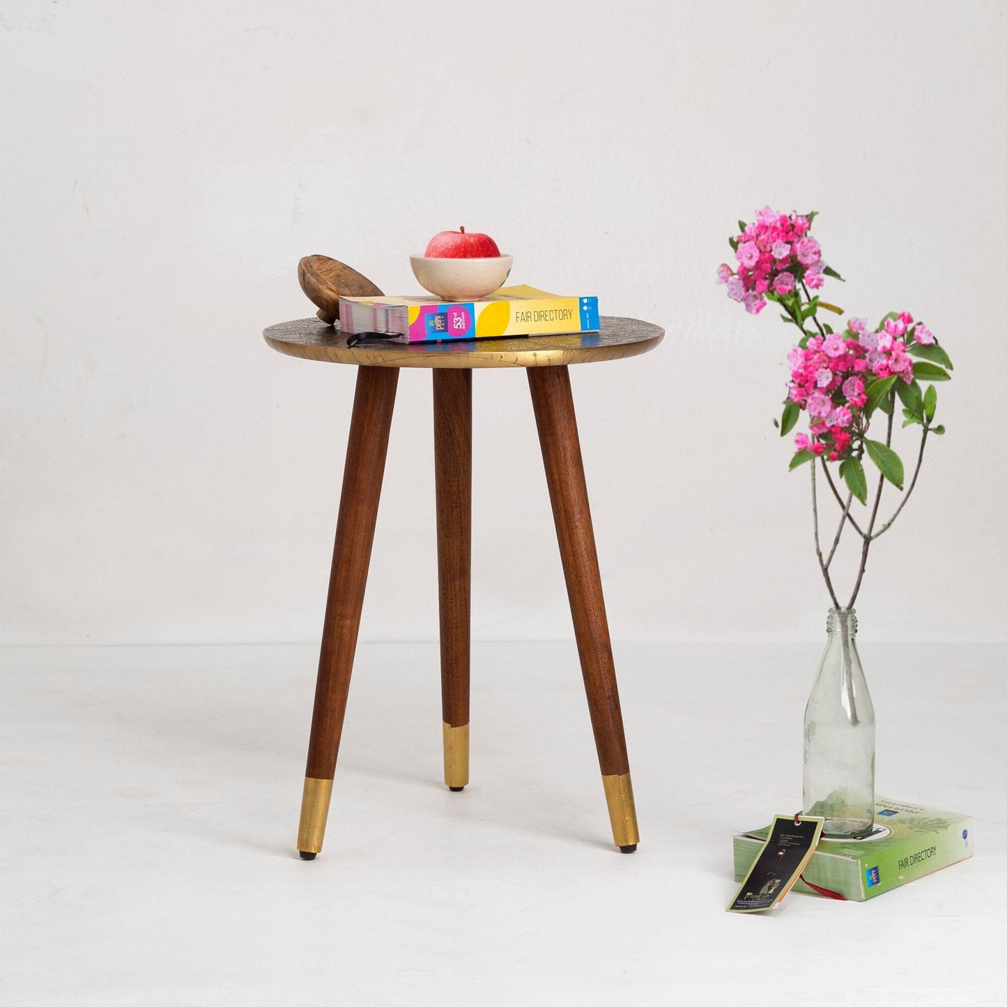 Brass Side Table