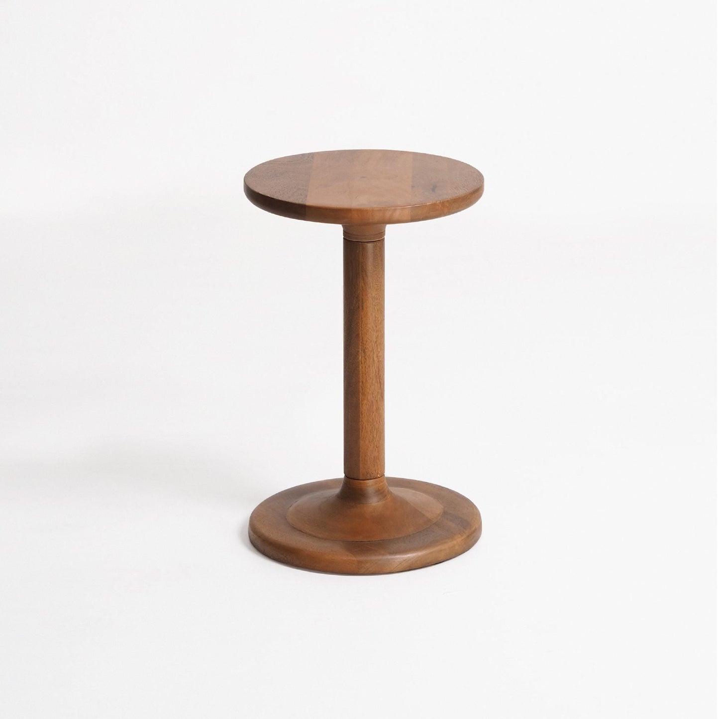 Solid Mango Wood Pedestal Table