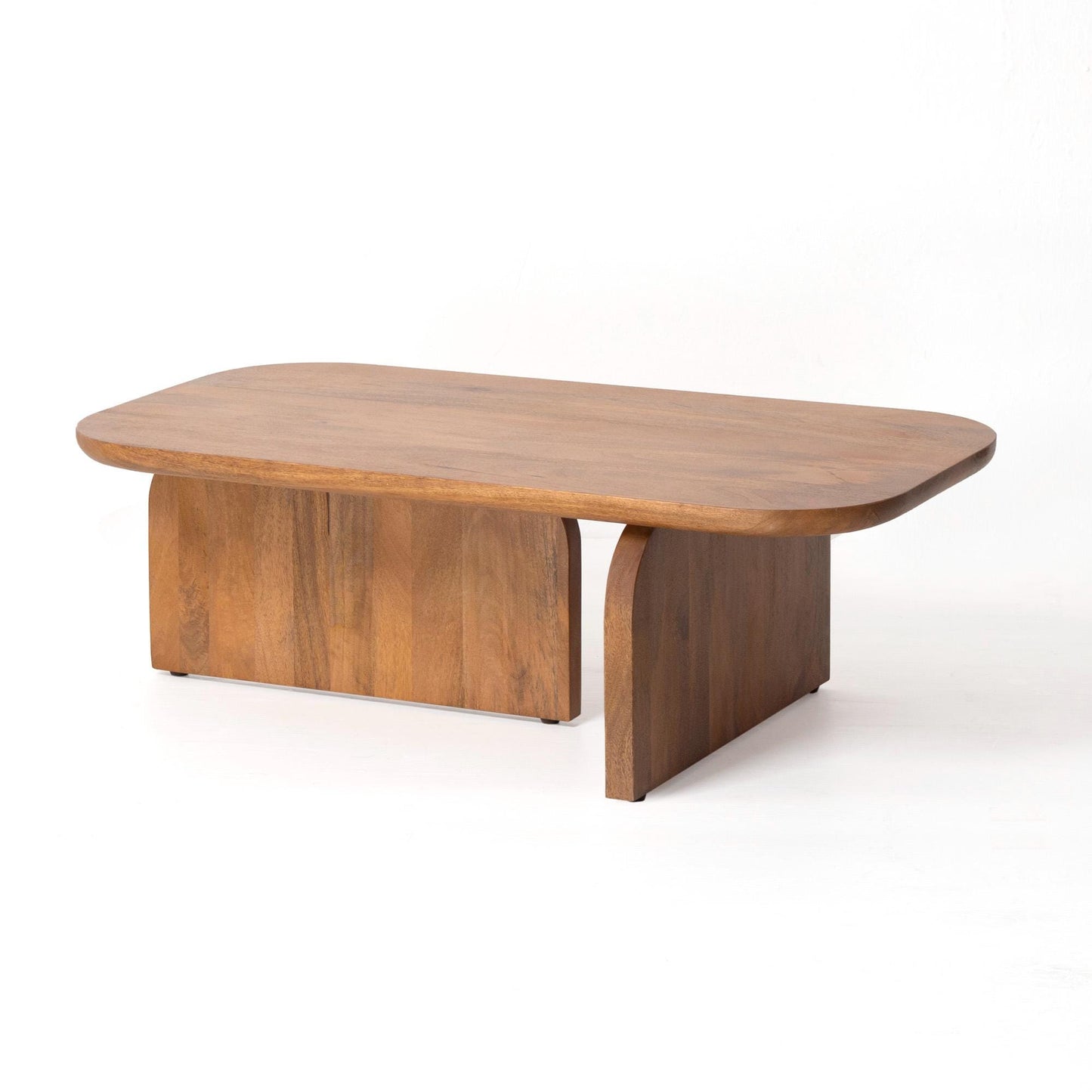 Modern Mango Wood Coffee Table Set