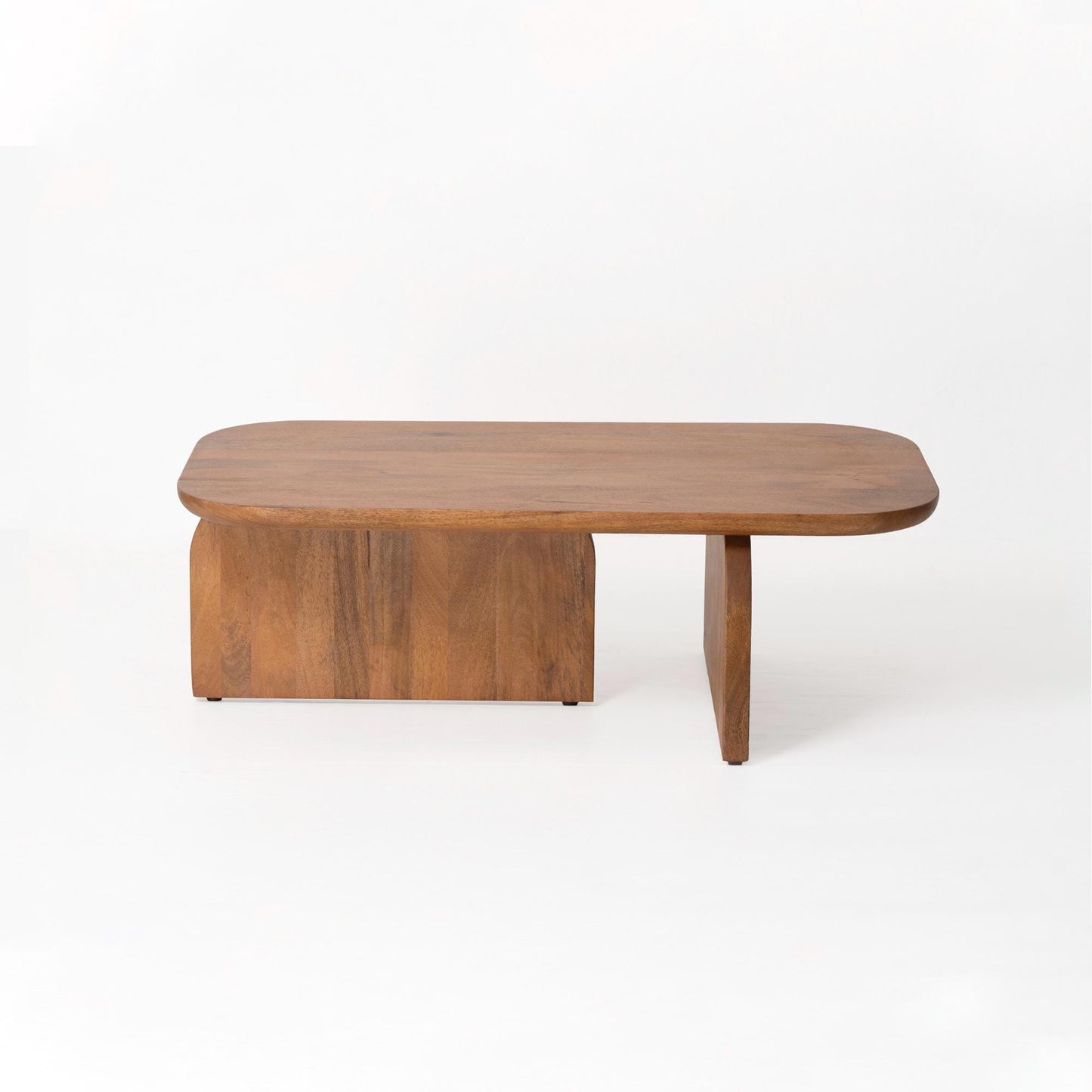 Modern Mango Wood Coffee Table Set