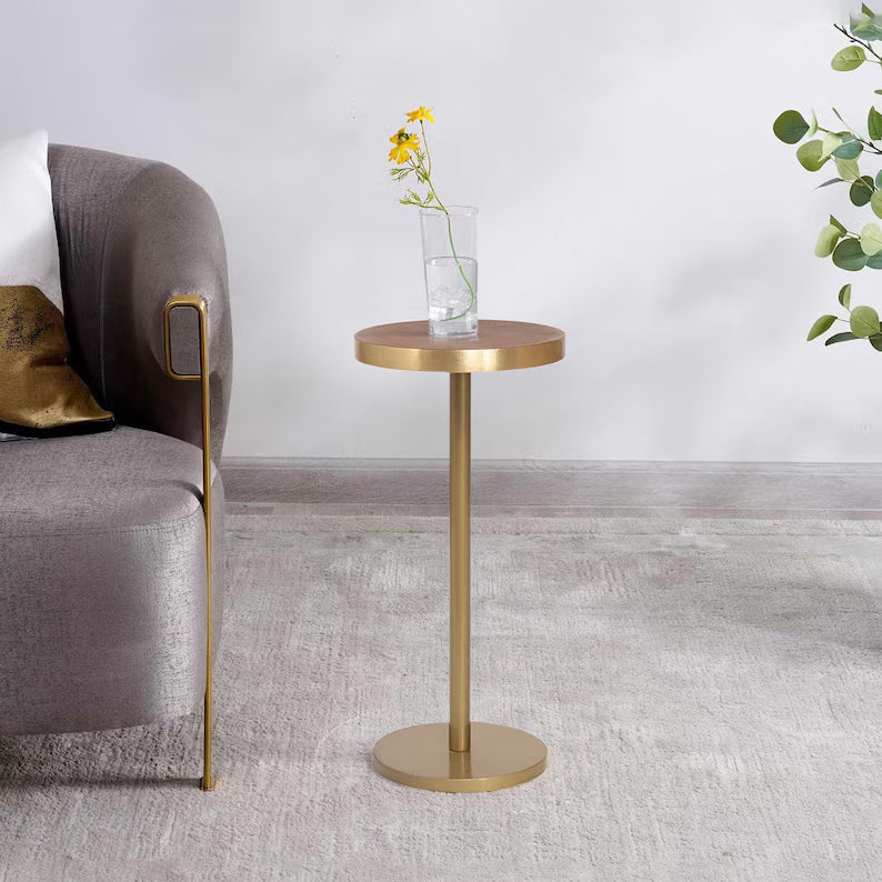Introducing Our New Handmade Metal-Clad Side Table — A Fusion of Functionality and Art