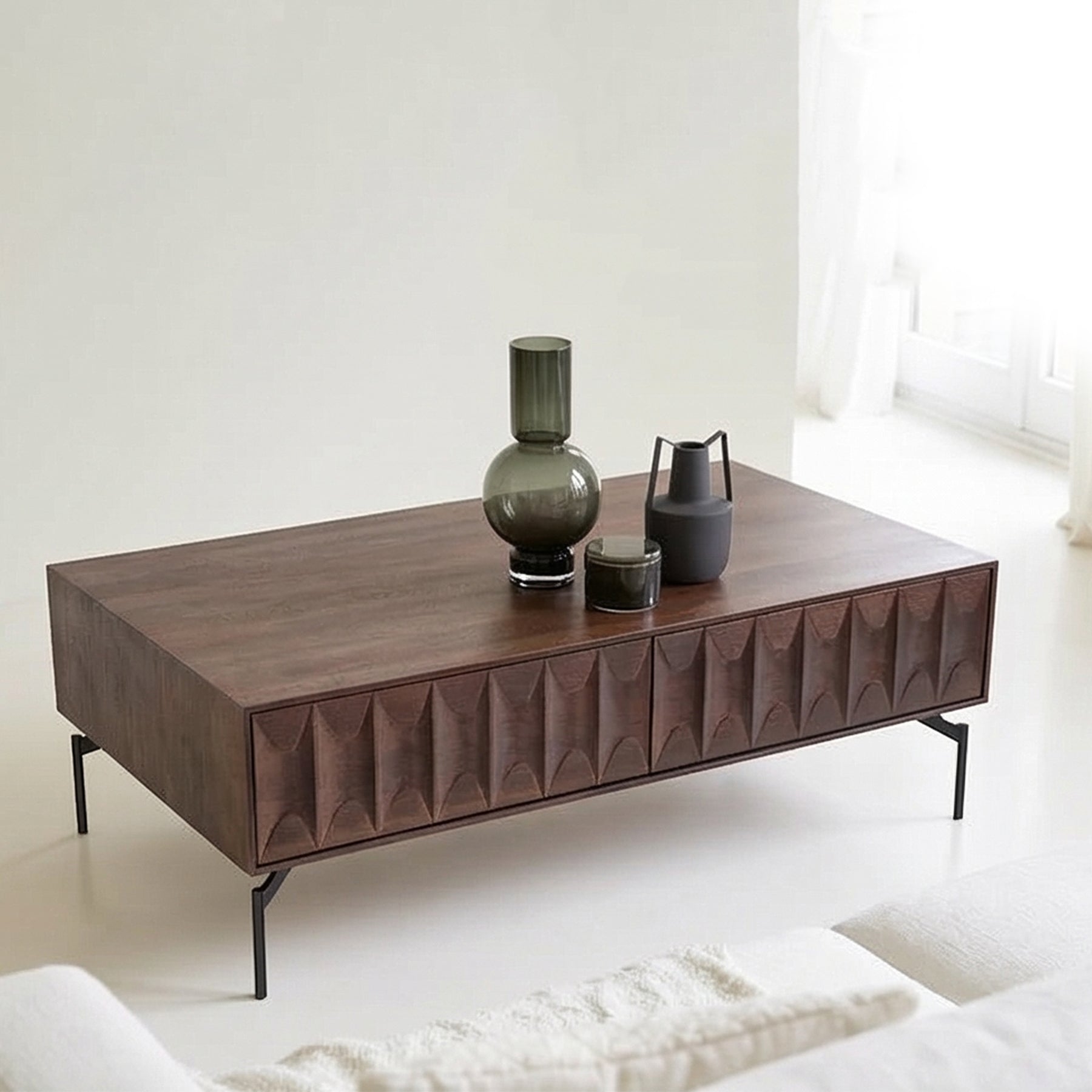 Walnut Wood Coffee Table