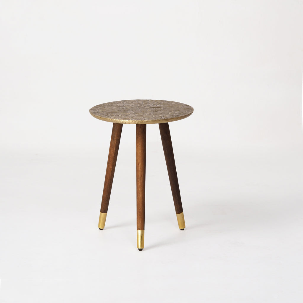 Brass Side Table