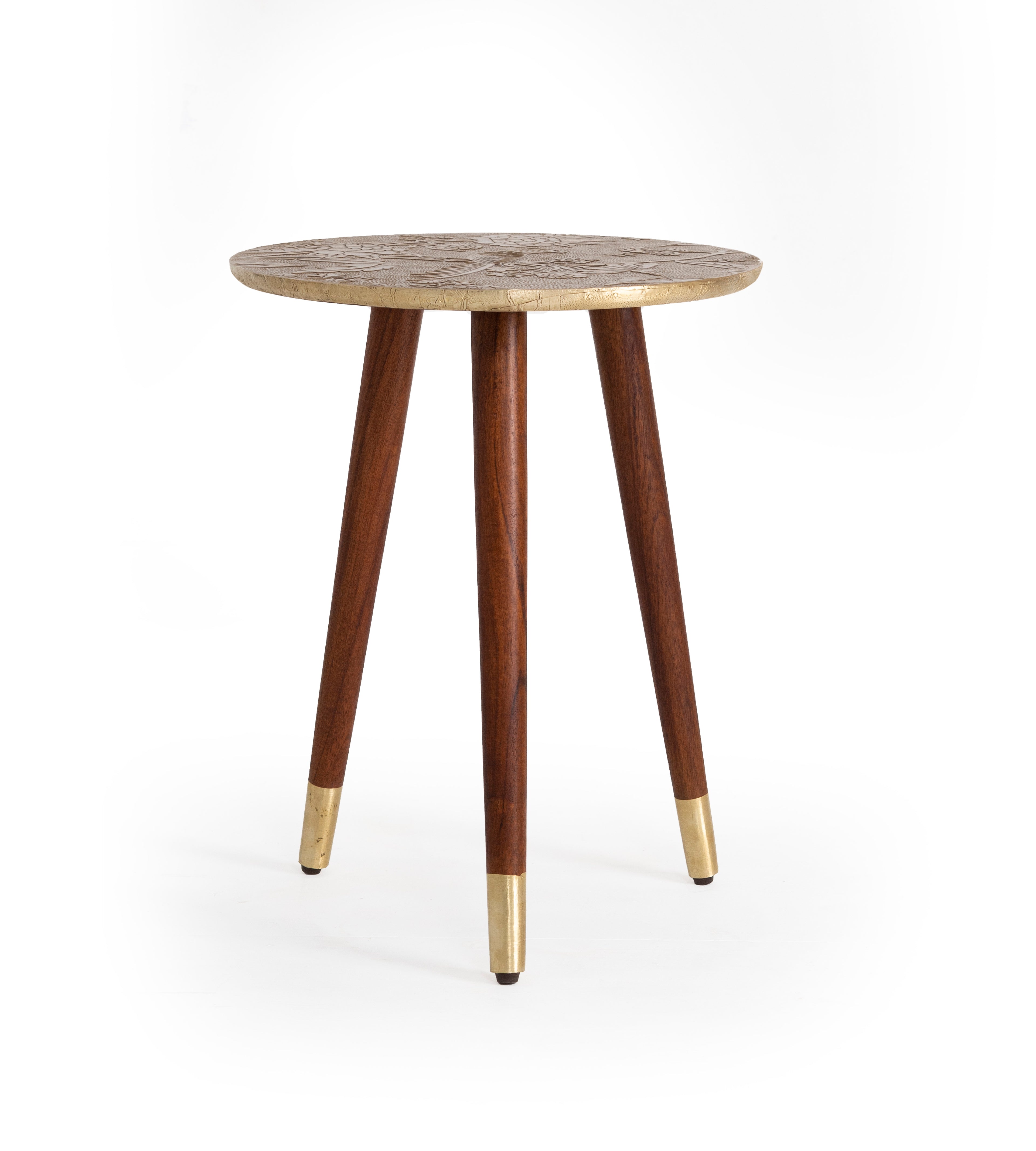 Brass Cladding Side Table