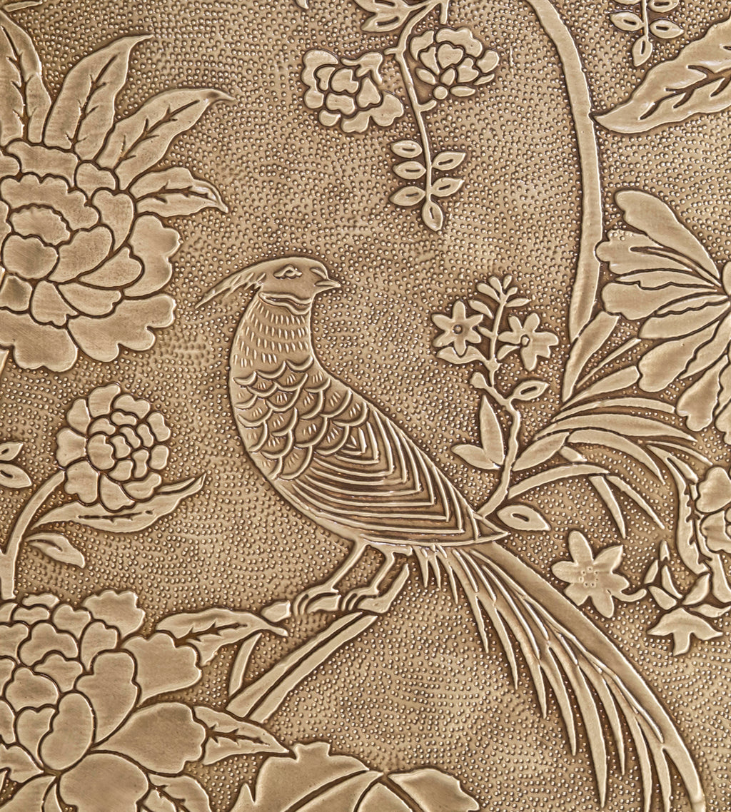 Brass Cladding Side Table