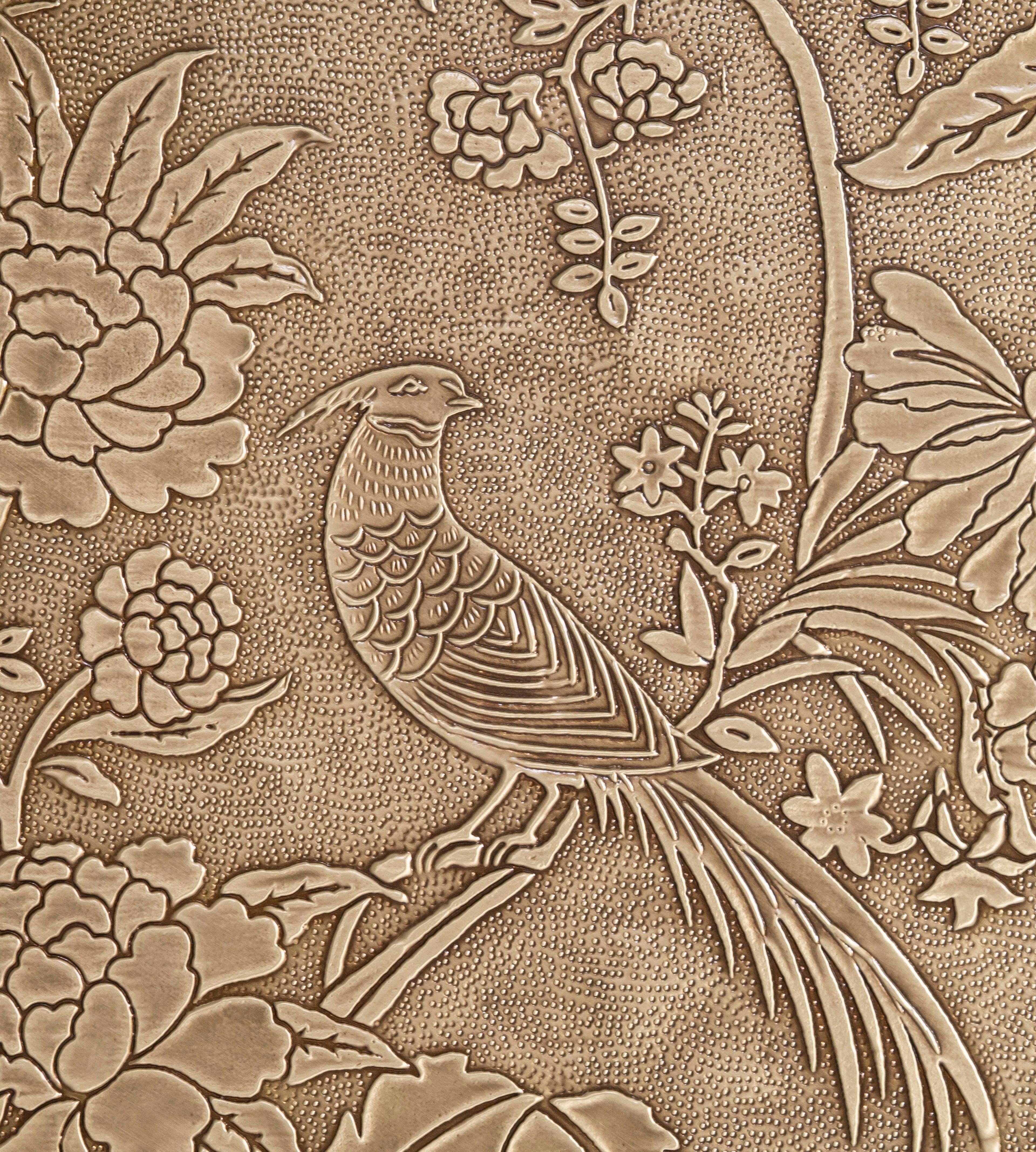 Brass Cladding Side Table