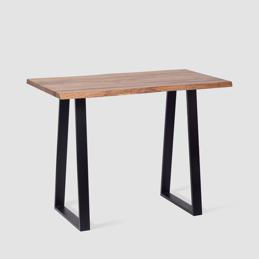 Industrial Solid Wood Bar Table