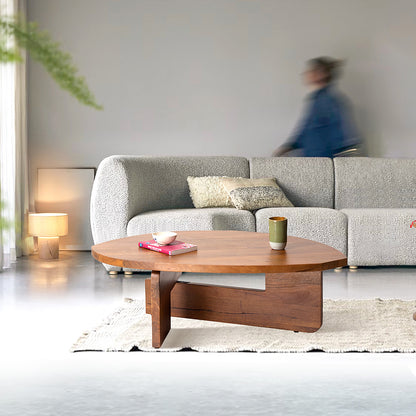 Modern Mango Wood Coffee Table