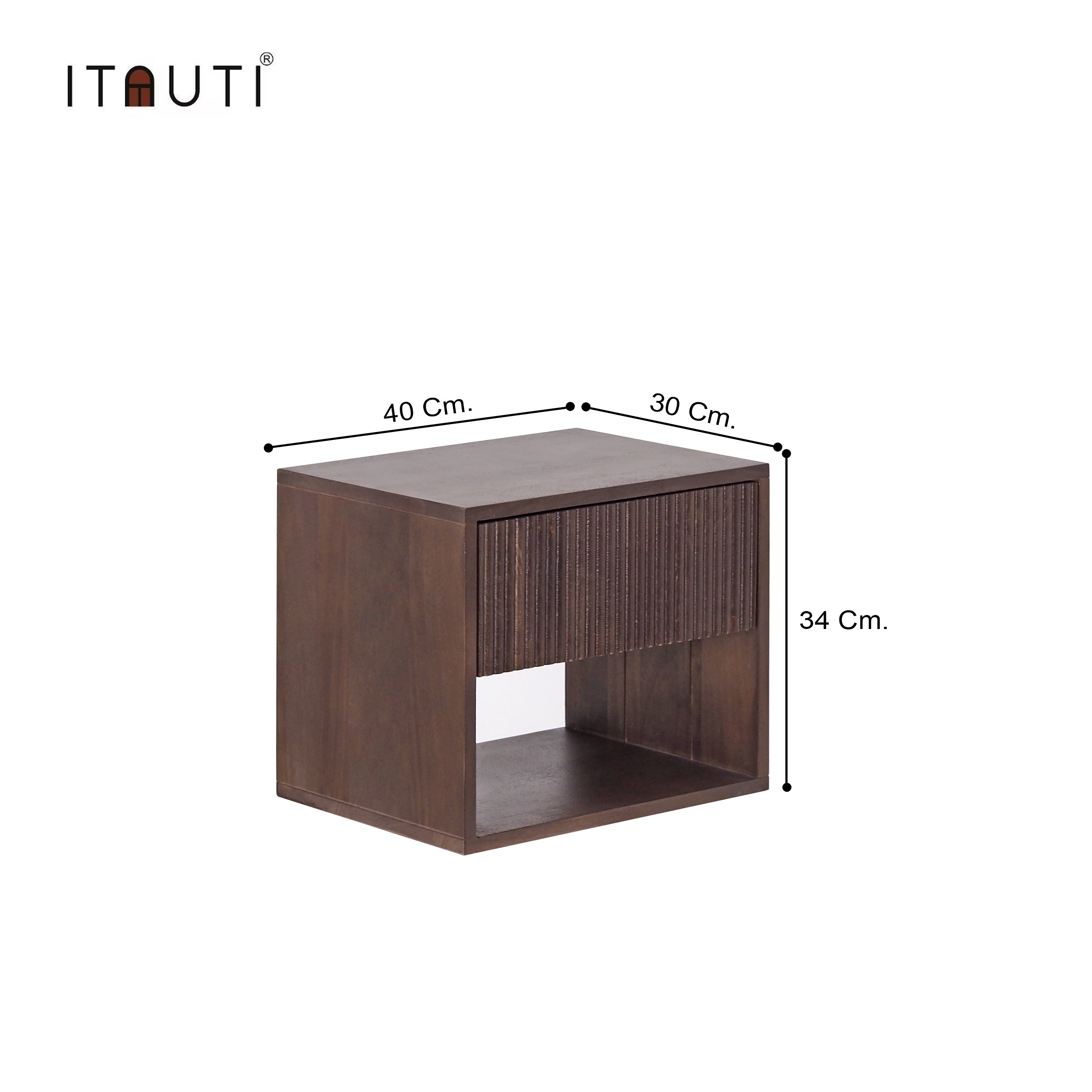 Wall Shelf Bed  Side Table