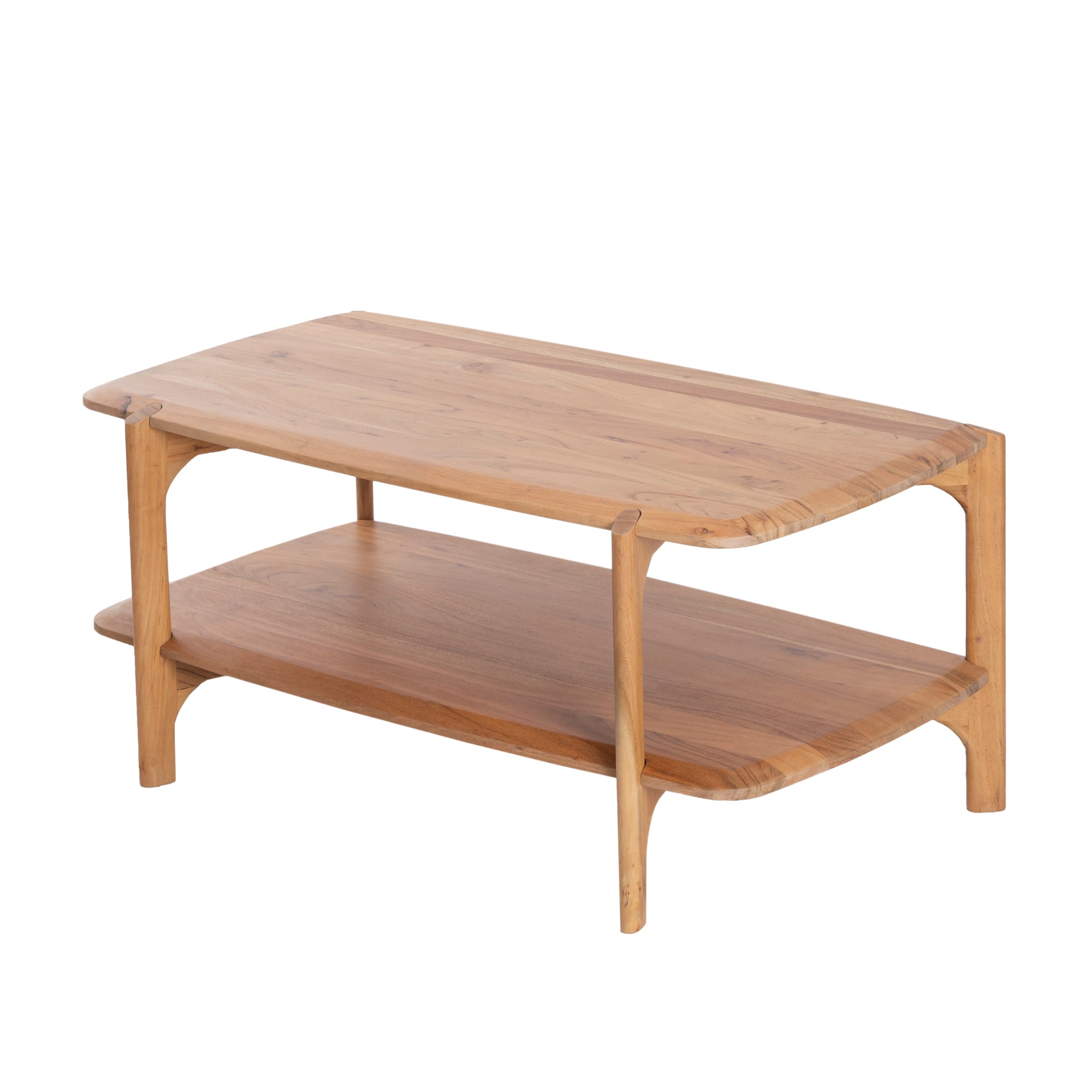 Acacia Wood Coffee Table