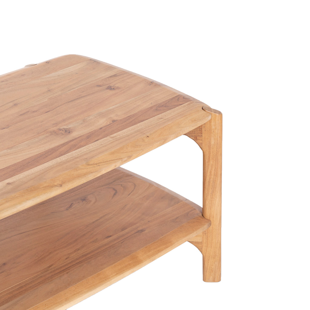 Acacia Wood Coffee Table