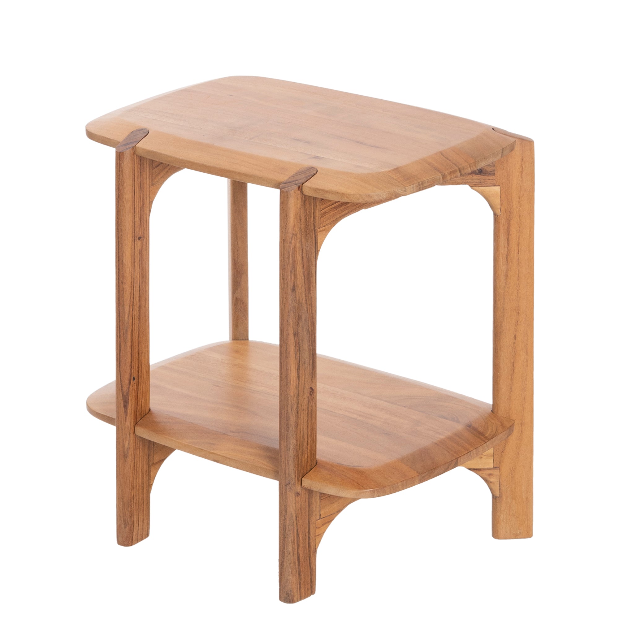 Acacia Wood Side Table
