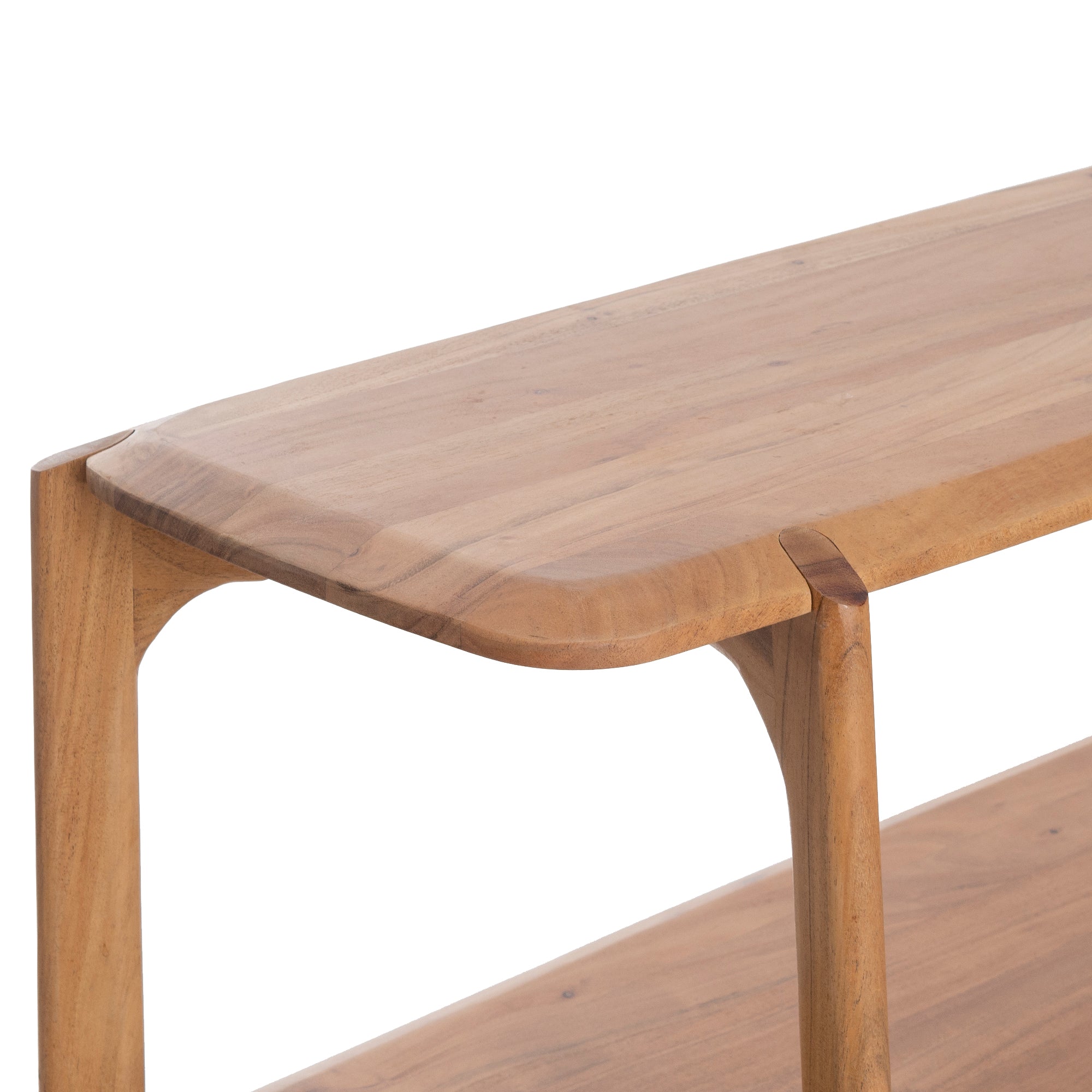 Acacia Wood Console Table