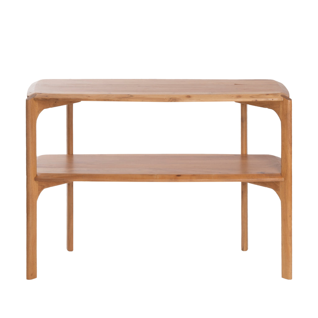 Acacia Wood Console Table