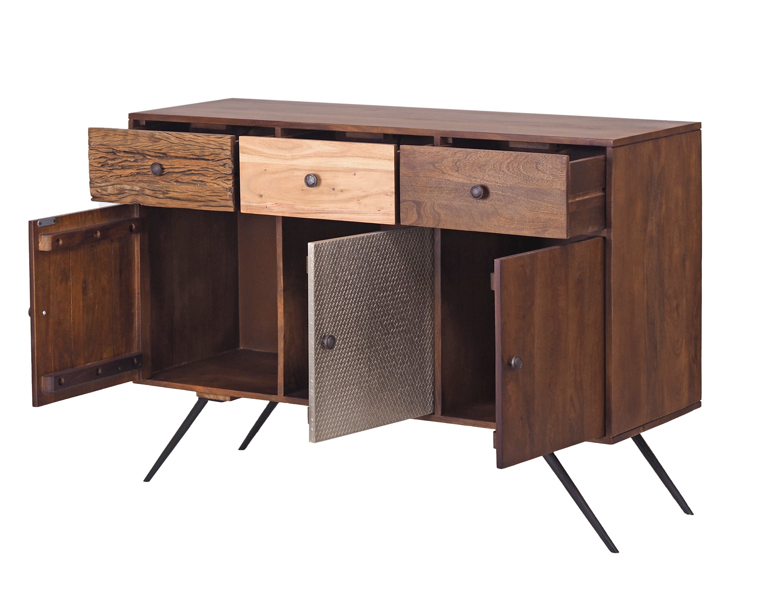 Mango Wood Sideboard Cabinet