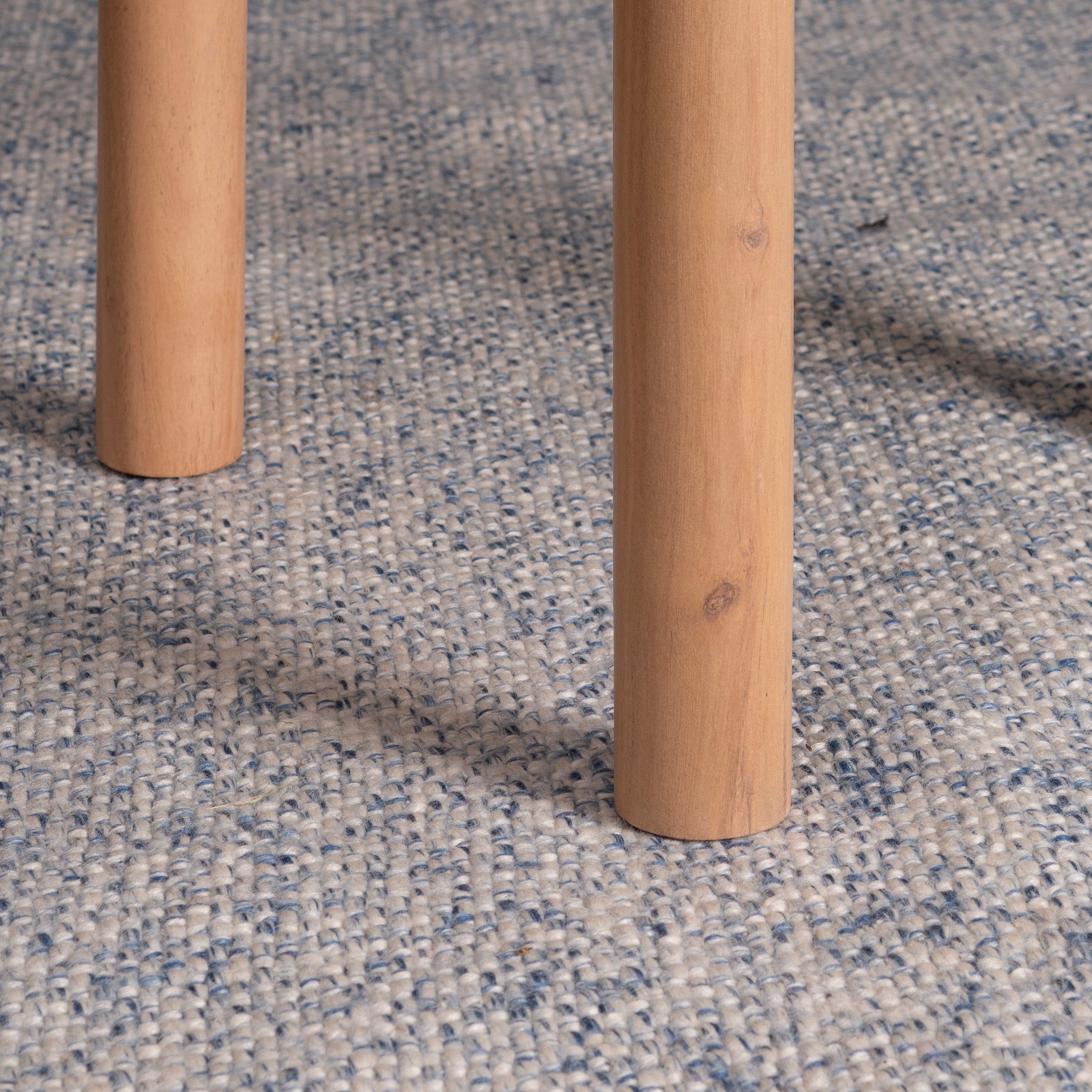 Acacia Wood Round Side Table