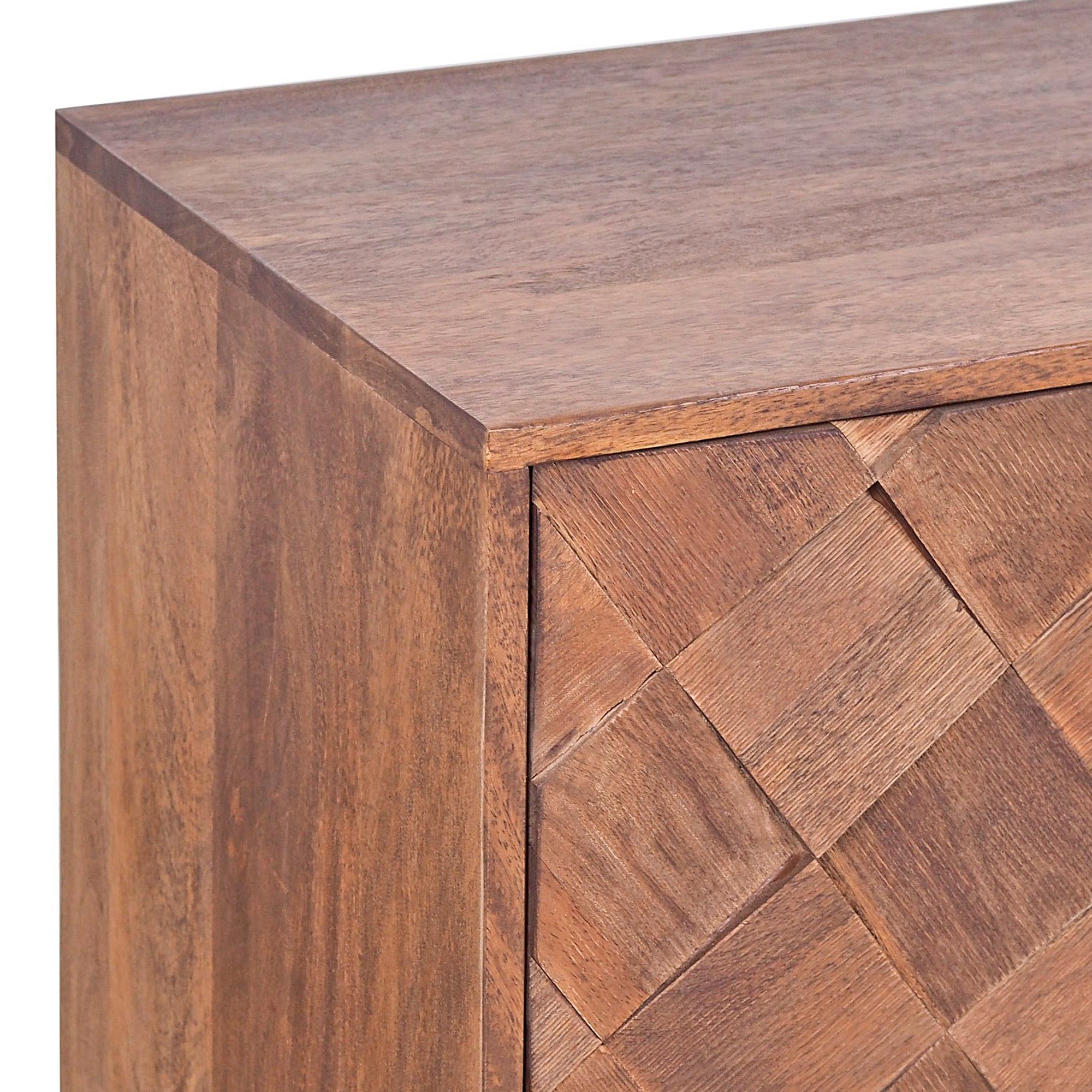 Textured Wood Sideboard