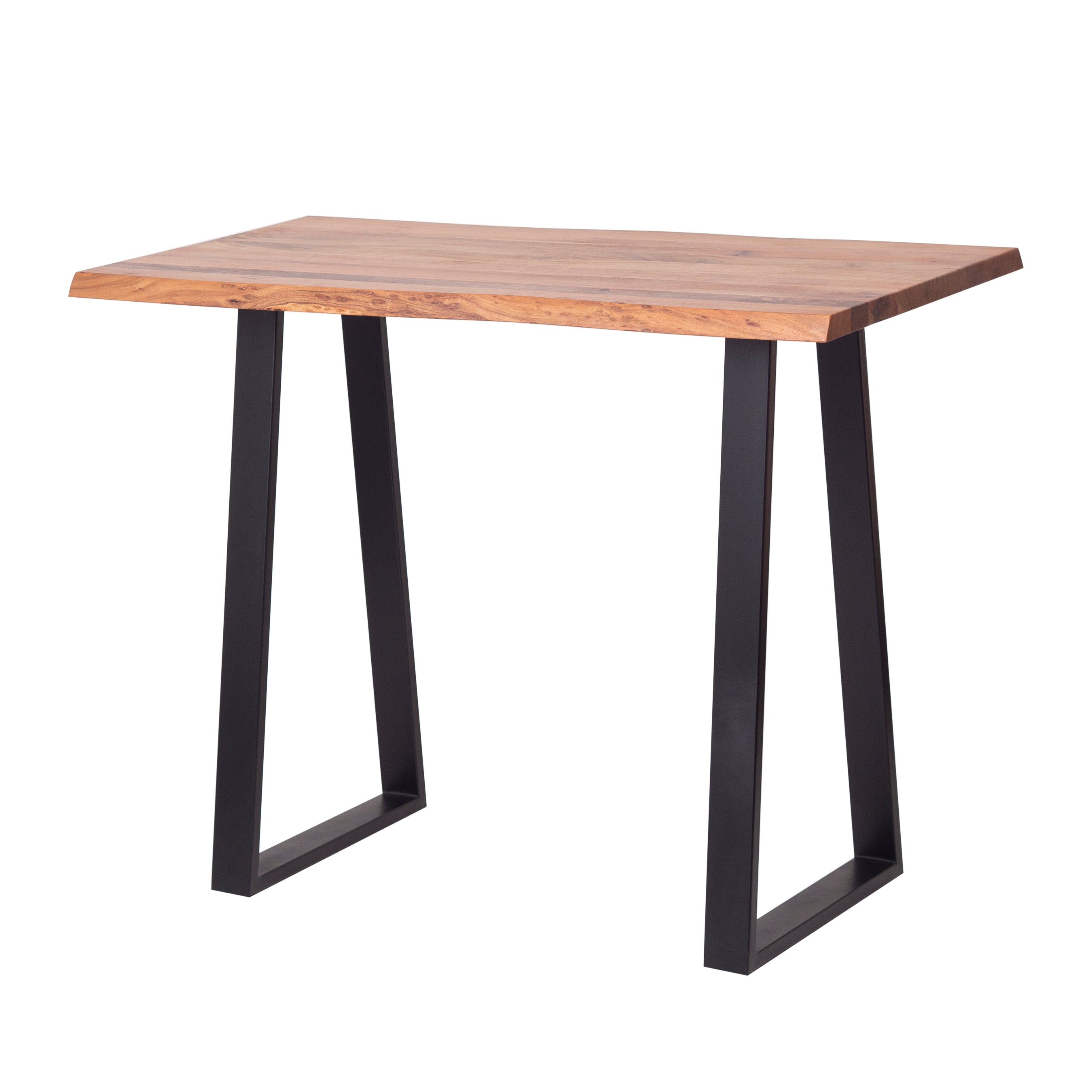 Industrial Solid Wood Bar Table