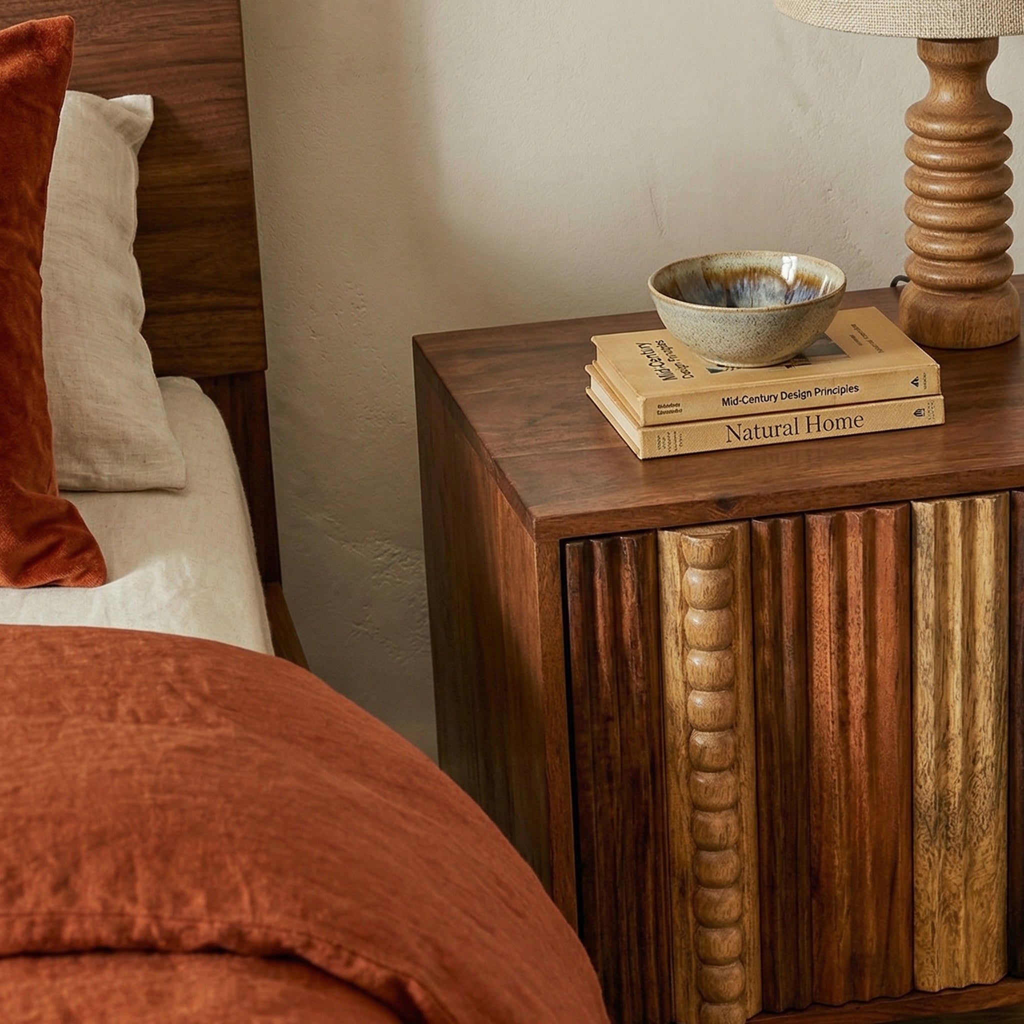 Lehari Bedside Table