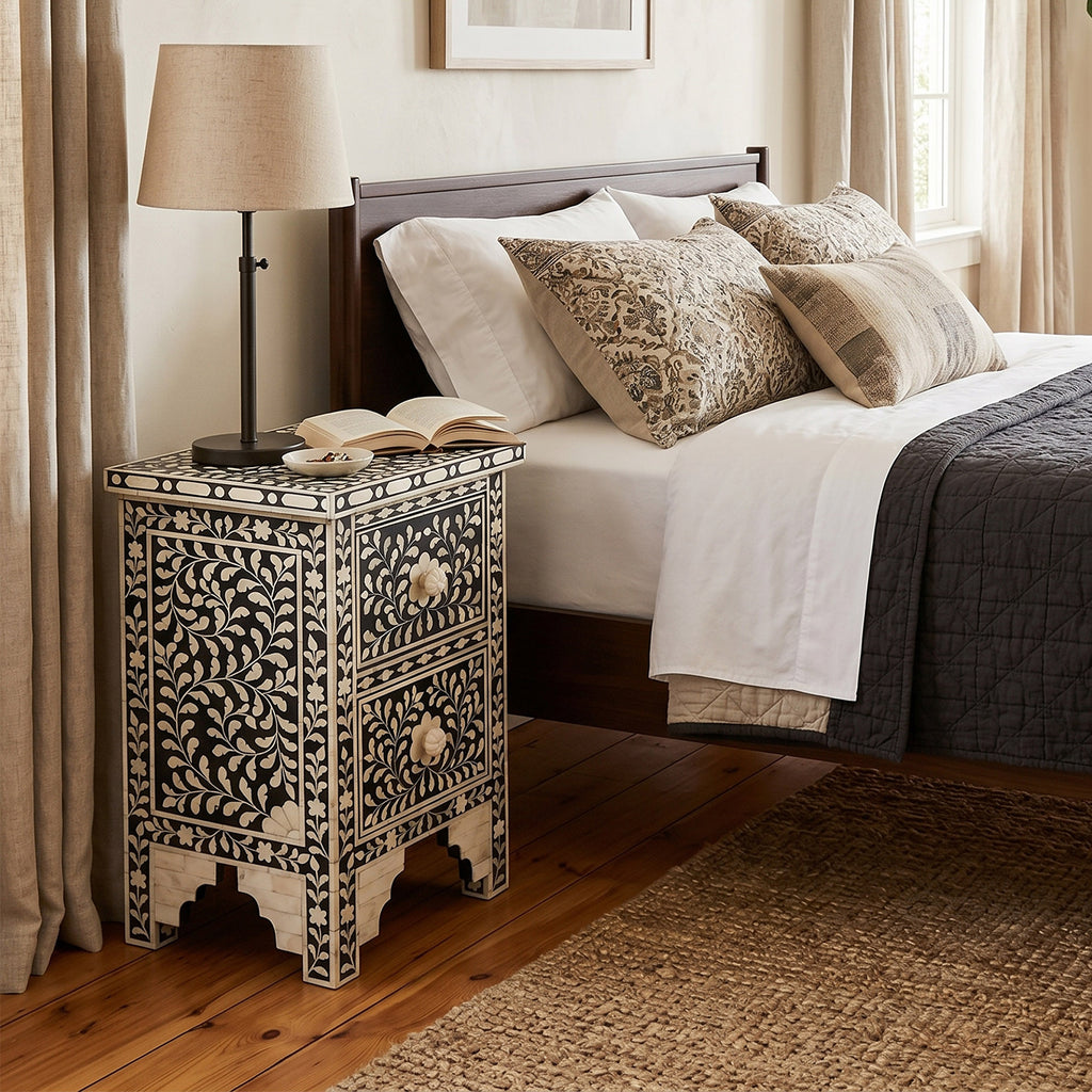 Bedside Table 2 Drawer