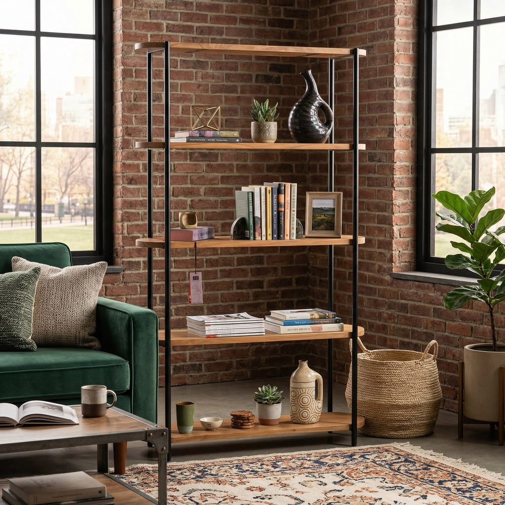 Modern Elegance, Effortless Storage Bookshelf