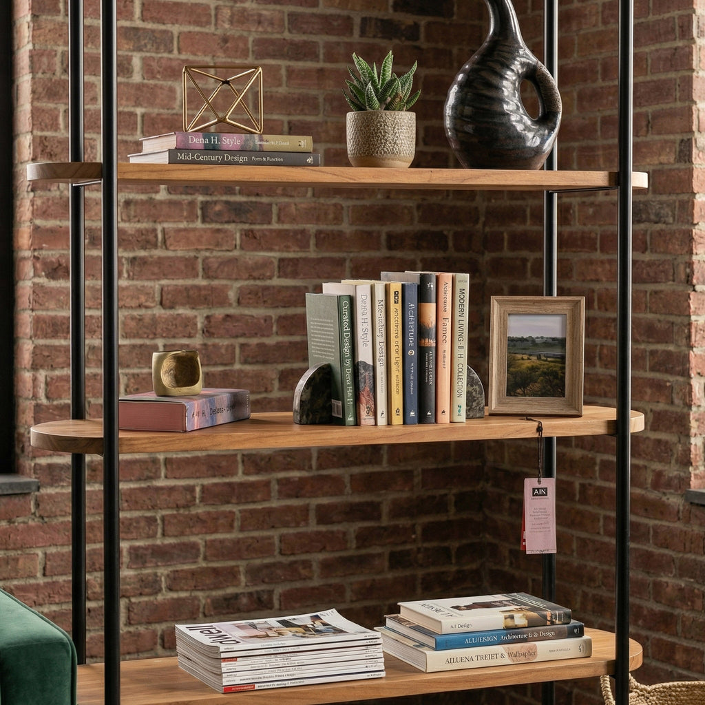 Modern Elegance, Effortless Storage Bookshelf