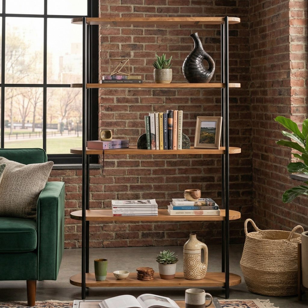 Modern Elegance, Effortless Storage Bookshelf