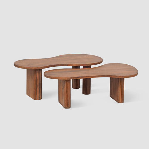 2 Set Of Wooden Coffee Table