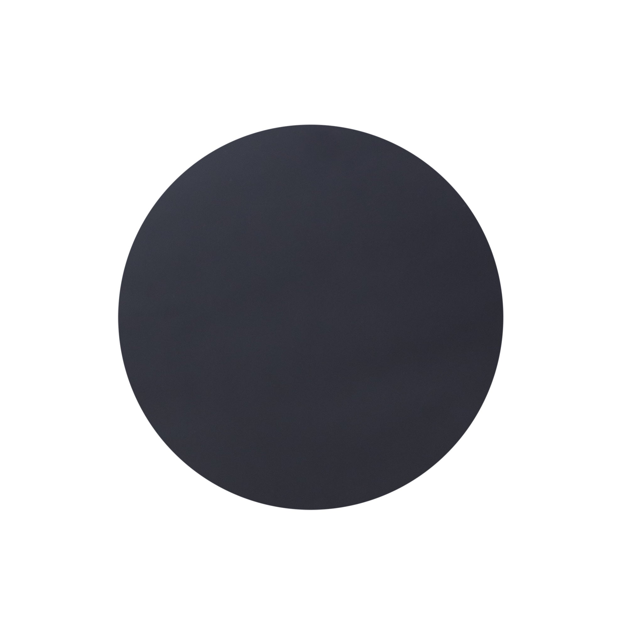 Modern Round Coffee Table with Metal Cladding – Black & Gold Designer Center Table