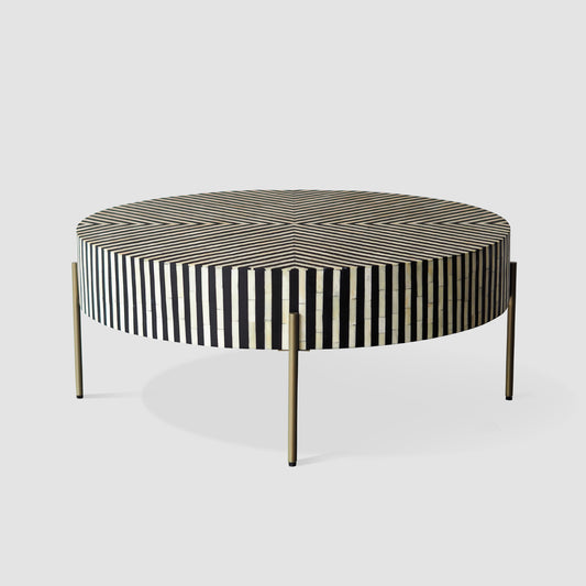 Bone Inlay Coffee Table