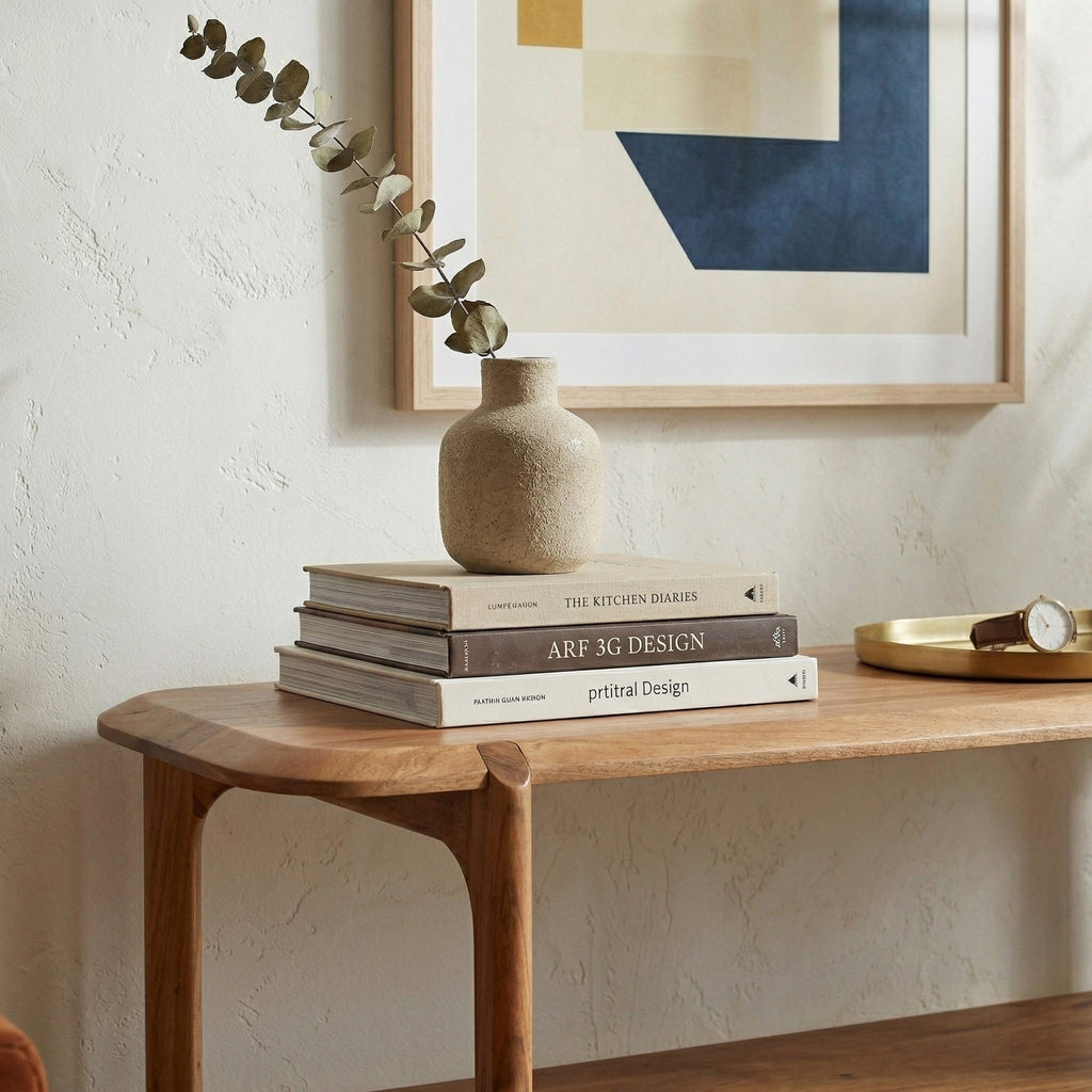 Acacia Wood Console Table