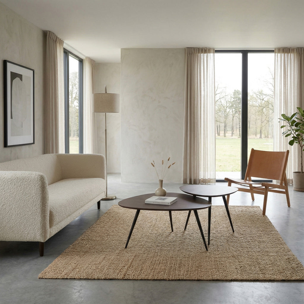 Modern Nested Coffee Table Set