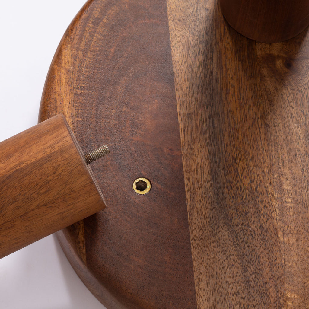 Artisanal Wooden Stool