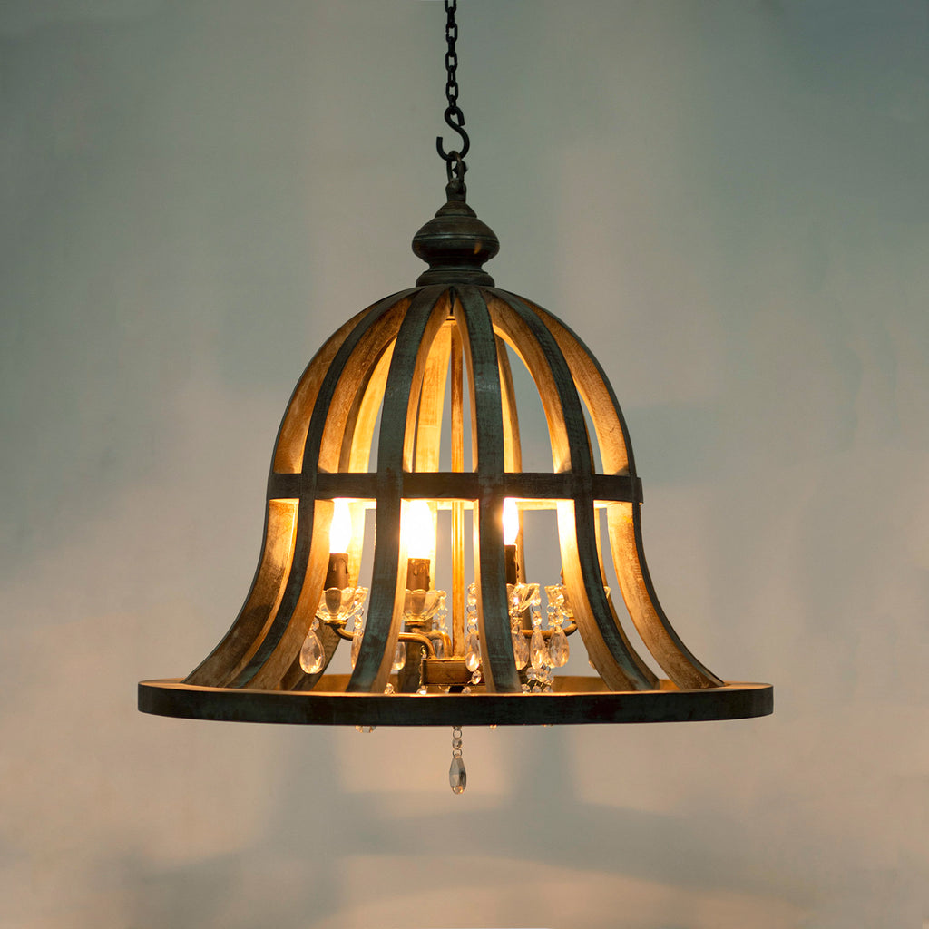 Chime Wooden Chandelier