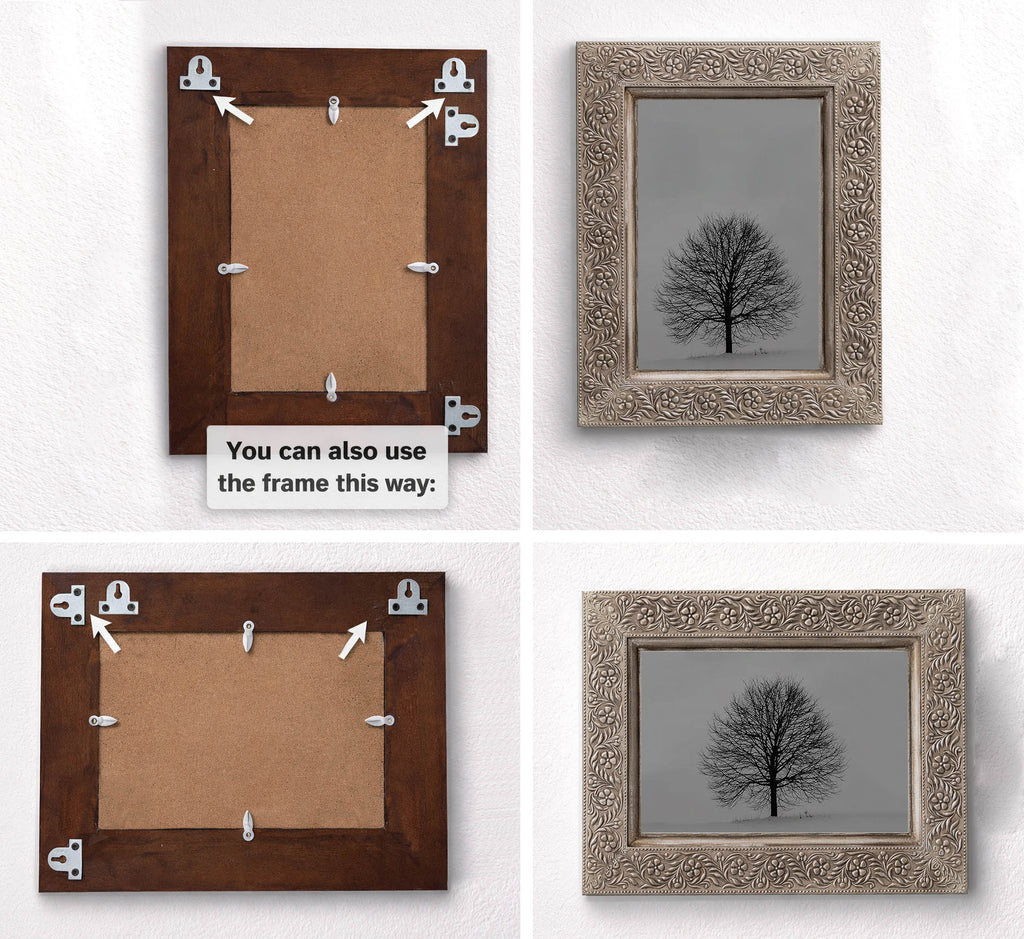 Handcrafted Metal Cladding Photo Frame