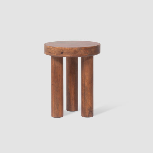 Artisanal Wooden Stool