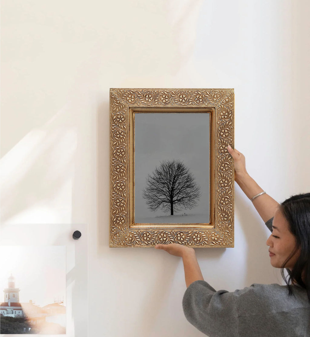 Handcrafted Metal Cladding Photo Frame