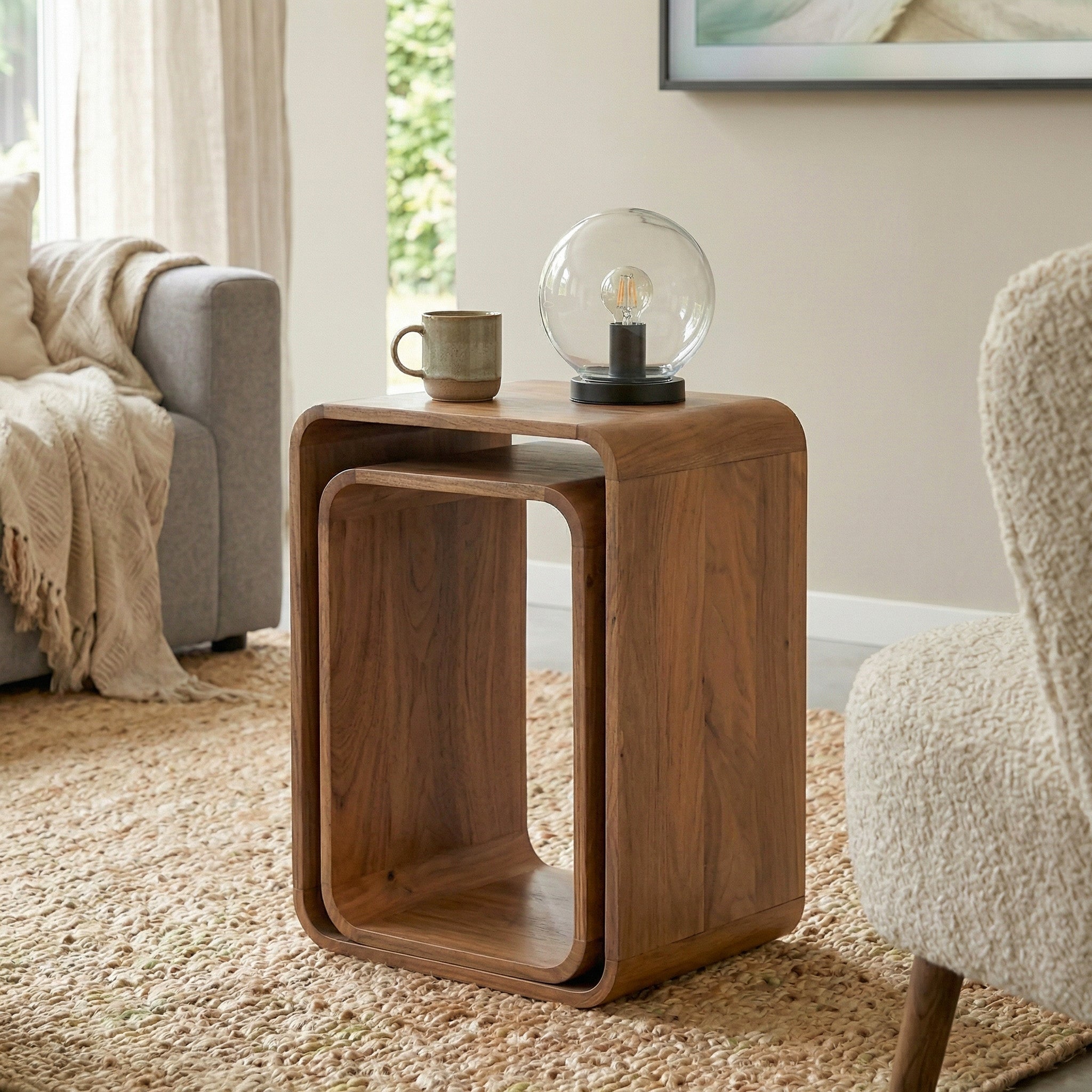 Nesting Side Table Set Of 2