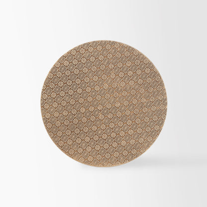 Metal Cladding Side Table